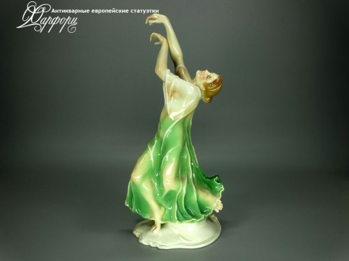 Купить фарфоровые статуэтки KARL ENS, Isadora Duncan, Германия
